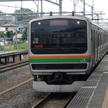 上野東京ライン直通列車