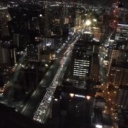 夜景を堪能