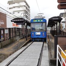 長崎電軌　石橋駅