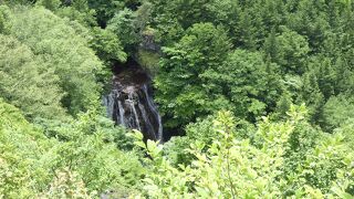 横谷渓谷で落差が最も大きい滝