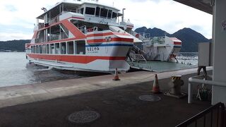 180円で10分の船旅