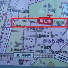 東京都の町名変更の解説の地図にも、円通寺坂が記載されています