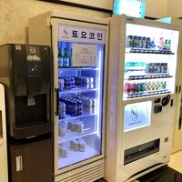 フロント横にビールあり　もちろん購入