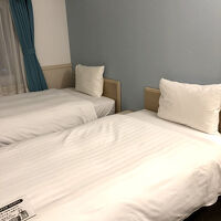 ツインルーム　寝るだけにしては充分！