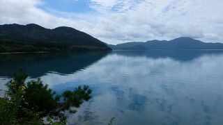 水深日本一　瑠璃色の綺麗な湖でした