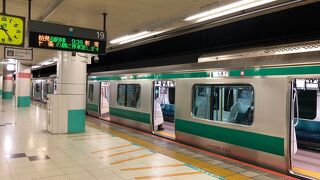 混んでいます！