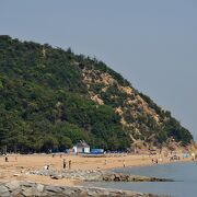 県内最大の海水浴場