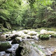 涼を求めて奈良県みたらい渓谷へ