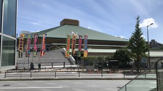 本場所中でした