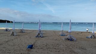 アリビラのプライベートビーチ的存在