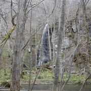 玉簾の滝の上流の落差約20mの滝