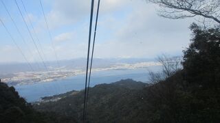 絶景を楽しめるロープウェイ