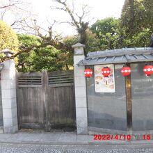 北側の出入り口