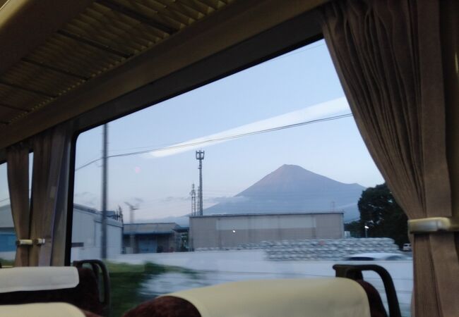 車窓から 富士山