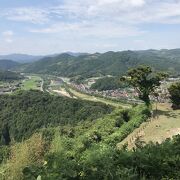 月山富田城跡（島根県安来）：見応えある城跡