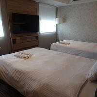 スタンダードツインルーム　TVが大きいのが嬉しい