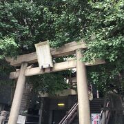 目黒駅近くの神社