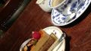 横浜元町、霧笛楼のカフェ