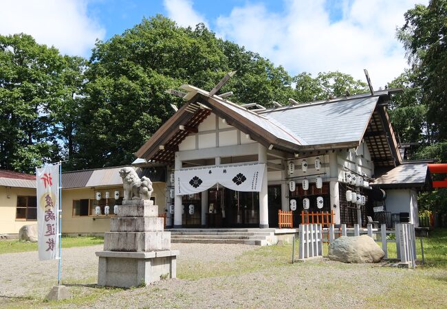 北海道最古のコンクリート造りの本殿