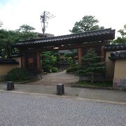 加賀藩中級武士のお屋敷跡