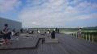 ここ足湯にだけ人が集まっていました