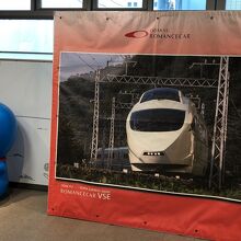 白いロマンスカーは引退