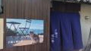 男木島集落にある無料休憩所