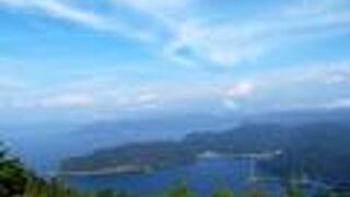 若狭湾を見下ろせるけれど、観光地化されてないです