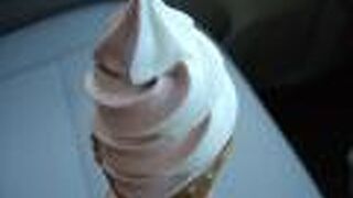 小豆ソフトクリーム