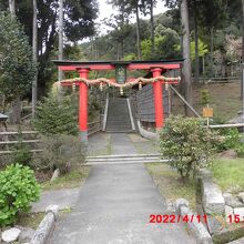 吉利倶八幡宮 二之鳥居