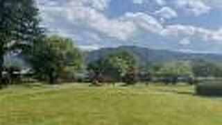 真田邸の跡地の一部を公園にしたもの