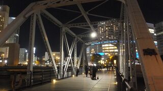 ３種３様のトラス橋。明治時代の遺産です。