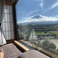 お部屋からも客室露天風呂からも富士山が見えて最高でした