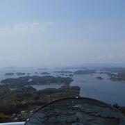 九十九島の眺めが美しい