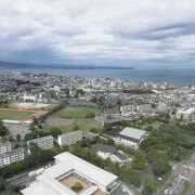 高さ100ｍからの景色は最高