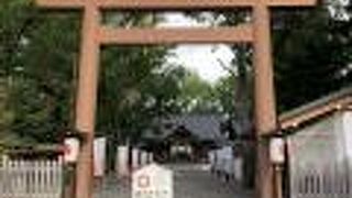 屯田兵にゆかりの神社です。