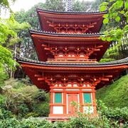 静かな山の中にひっそりと佇む「岩船寺」!!