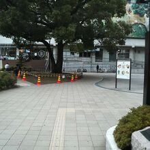 芝生広場や木陰のベンチなどひと通りの設備が揃ってます