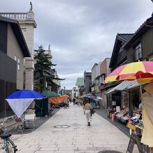 08:15～まだ、あまり人がいない