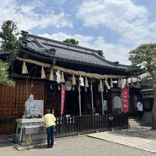 神社の拝殿