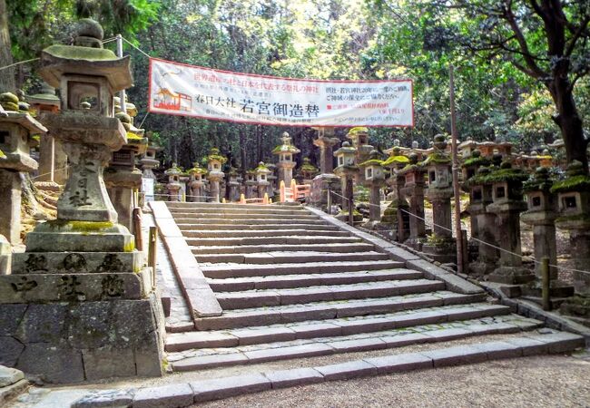 春日大社の摂社である境内社の「若宮神社」。