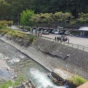 水の奇麗な川でした