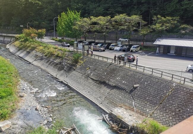 水の奇麗な川でした