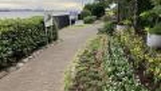 鶴見線支線終点駅構内にある海芝公園