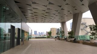 ダイヤゲート2Fのテラス