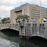 昭和10年に架けられたアーチ橋
