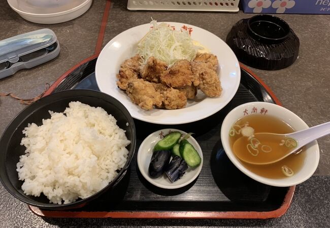 唐揚げ定食