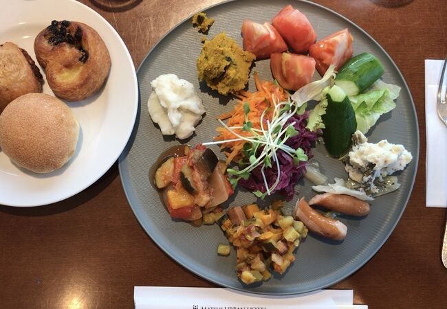 宍道湖が一望できる