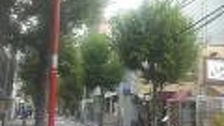 落ち着いたエリア