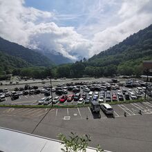 扇沢駅からの景色